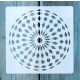 Geometria mintás ,15x15 cm-es mandala sablon 