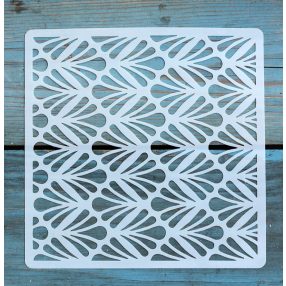 Geometria mintás ,15x15 cm-es sablon 