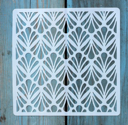 Geometria mintás ,15x15 cm-es sablon 