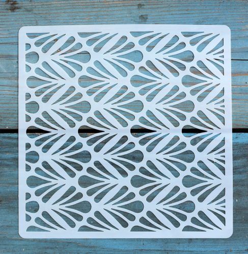 Geometria mintás ,15x15 cm-es sablon 