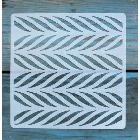 Geometria mintás ,15x15 cm-es sablon 