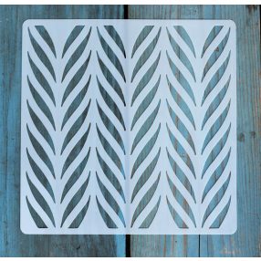 Geometria mintás ,15x15 cm-es sablon 
