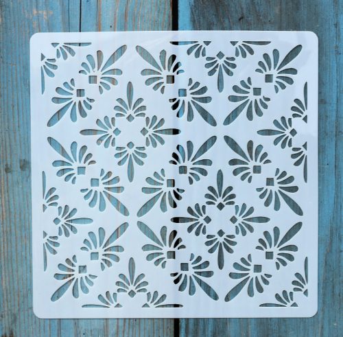 Geometria mintás ,15x15 cm-es sablon 