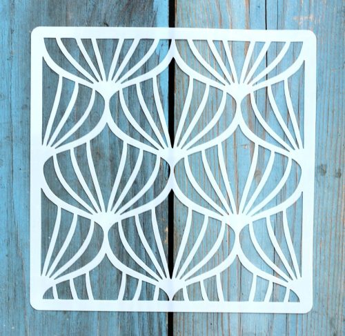 Geometria mintás ,15x15 cm-es sablon 