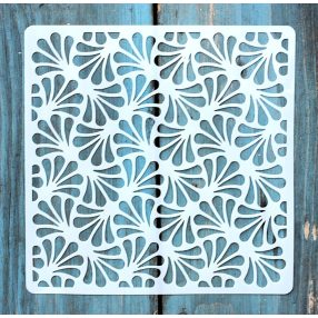 Geometria mintás ,15x15 cm-es sablon 