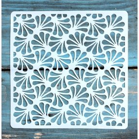 Geometria mintás ,15x15 cm-es sablon 
