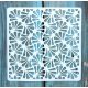 Geometria mintás ,15x15 cm-es sablon 