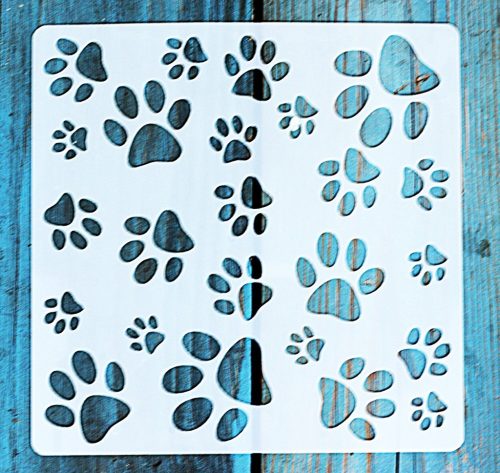 Geometria mintás ,15x15 cm-es sablon 