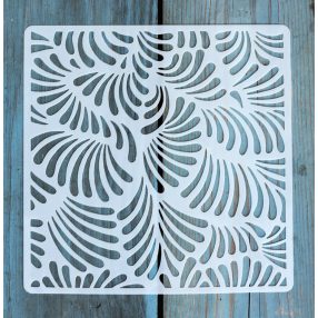 Geometria mintás ,15x15 cm-es sablon 