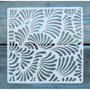 Geometria mintás ,15x15 cm-es sablon 