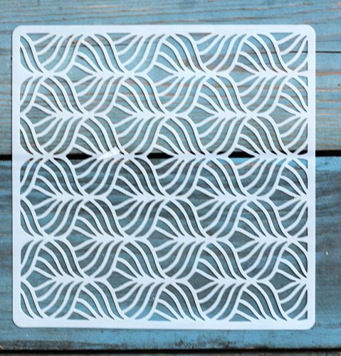 Geometria mintás ,15x15 cm-es sablon 