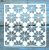 Geometria mintás ,15x15 cm-es sablon 