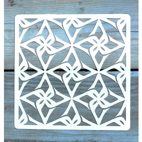 Geometria mintás ,15x15 cm-es sablon 