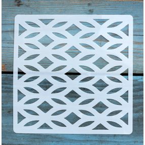 Geometria mintás ,15x15 cm-es sablon 