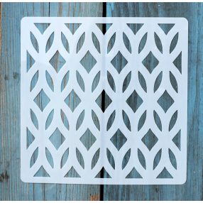 Geometria mintás ,15x15 cm-es sablon 