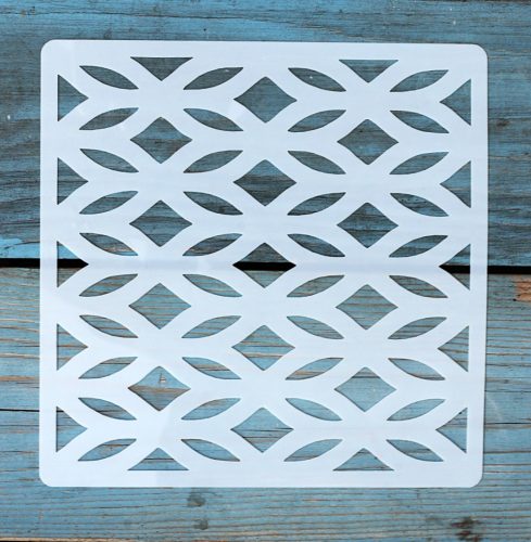 Geometria mintás ,15x15 cm-es sablon 