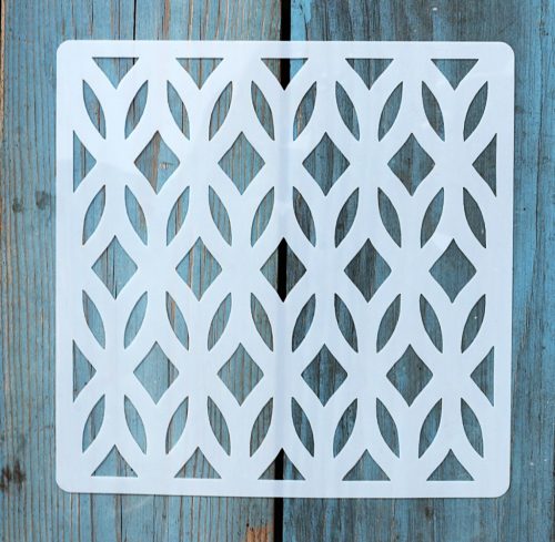 Geometria mintás ,15x15 cm-es sablon 