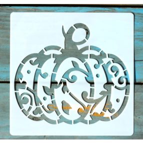 tök mintás ,15x15 cm-es sablon 