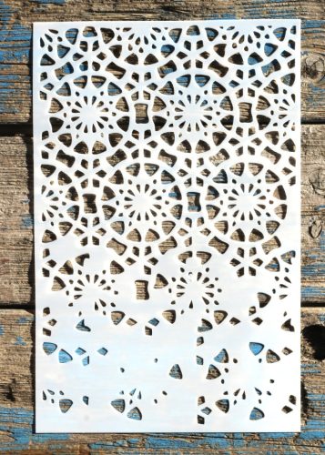 18x28cm- es  festő sablon DIY  stencil 