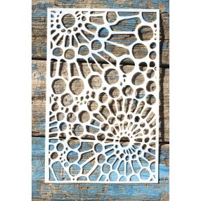   textúra mintás 18x28 cm-es  rétegző festő sablon szencil