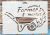 Farmers  market 21x15cm-es műanyag festő stencil DIY  sablon 