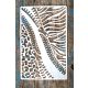 cipzár  mintás műanyag sablon 18x26cm  DIY festő stencil