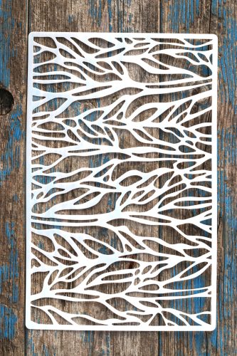 textúra6  mintás sablon  18x28cm DIY stencil