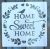Home Sweet Home 23x23cm-es rétegző festő sablon  DIY stencil