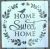 Home Sweet Home 23x23cm-es festő sablon  DIY stencil