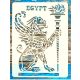 Egyiptom  mintás festő sablon 21x28cm