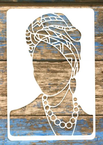 Afrika2 mintás sablon  20x30cm DIY  festő stencil