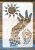 Afrika mintás rétegző festő sablon 20x30cm DIY stencil 