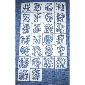   Nagyméretű ABC betű+szám DIY sablon szet36 db.10x10cm-es iniciálé betű és szám sablon műanyag stencil