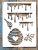 méhecske,   méz mintás műanyag festő sablon 21x28cm-es DIY stencil 