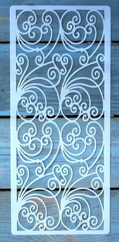 textúra  mintás 13x30cm-es DIY stencil  műanyag festő sablon