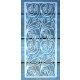 textúra  mintás 13x30cm-es DIY stencil  műanyag festő sablon