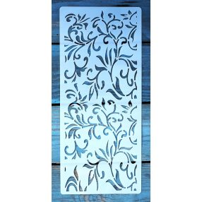   textúra  mintás 13x30cm-es DIY stencil  műanyag festő sablon