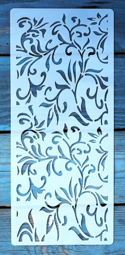 textúra  mintás 13x30cm-es DIY stencil  műanyag festő sablon