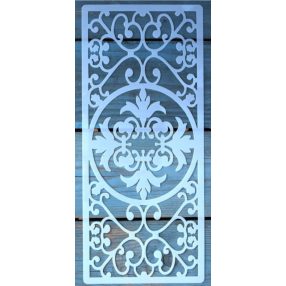   textúra  mintás 13x30cm-es DIY stencil  műanyag festő sablon