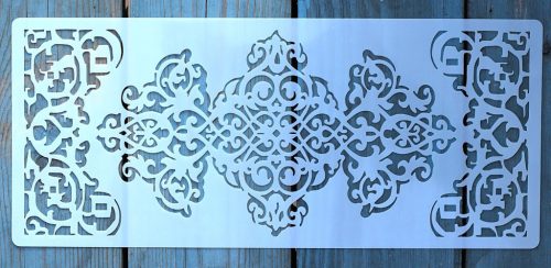 textúra  mintás 13x30cm-es DIY stencil  műanyag festő sablon