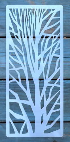  ág textúra  mintás 13x30cm-es DIY stencil  műanyag festő sablon