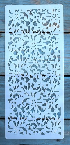  textúra  mintás 13x30cm-es DIY stencil  műanyag festő sablon