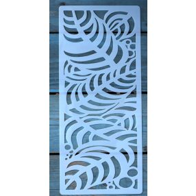    textúra  mintás 13x30cm-es DIY stencil  műanyag festő sablon