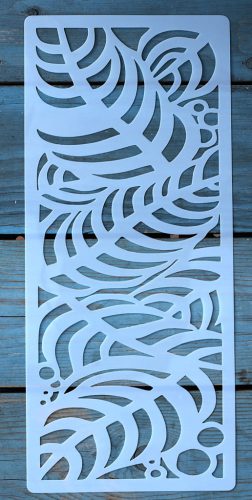  textúra  mintás 13x30cm-es DIY stencil  műanyag festő sablon