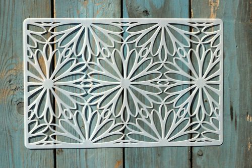 textúra mintás 18x28cm-es DIY stencil  műanyag festő sablon