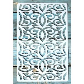   textúra mintás 18x28cm-es DIY stencil  műanyag festő sablon