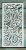 textúra mintás 10x22cm-es DIY stencil  műanyag festő sablon