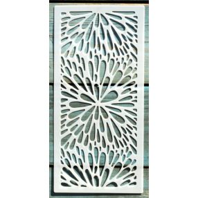   textúra mintás 10x22cm-es DIY stencil  műanyag festő sablon