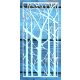 textúra mintás 10x22cm-es DIY stencil  műanyag festő sablon