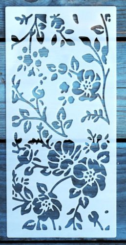 textúra mintás 10x22cm-es DIY stencil  műanyag festő sablon